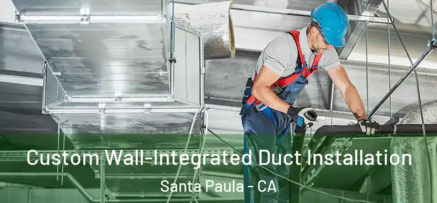  Custom Wall-Integrated Duct Installation Santa Paula - CA